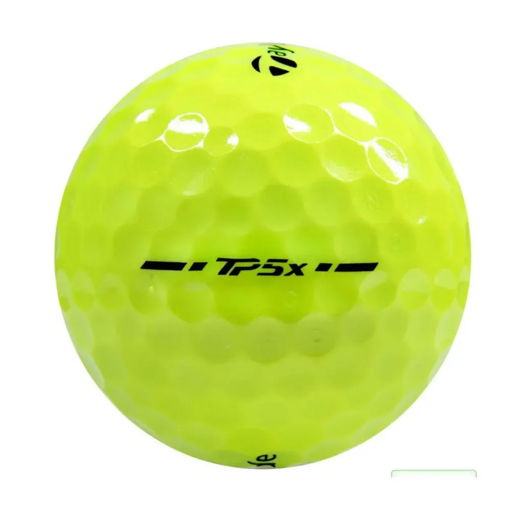 TaylorMade TP5x Hi-Visability Yellow Golf Balls (2 Sleeves of 3) New!
